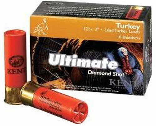 12 Gauge 3" Lead #6  1-3/4 oz 10 Rounds Kent Cartridges Shotgun Ammunition