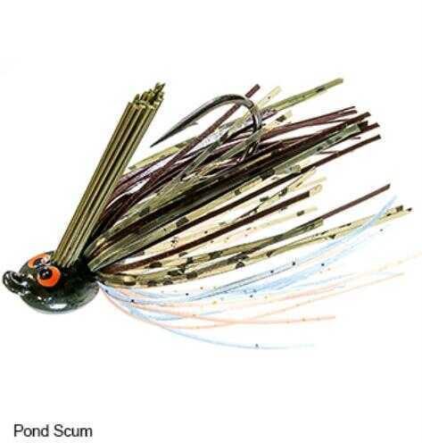 Z-Man CrossEyeZ™ Power Finesse Jig, 1/4 Ounce, Pond Scum, 1-Pack Md: CEPF14-05