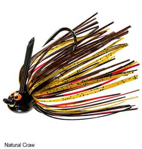 Z-Man CrossEyeZ™ Power Finesse Jig, 1/4 Ounce, Natural Craw, 1-Pack Md: CEPF14-07