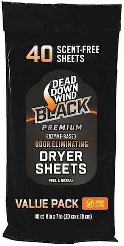 DDW BLK PREM DRYER SHEETS 40/CTN