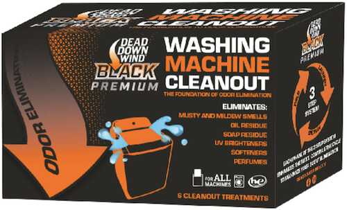 DDW BLK WASHING MACHINE CLEANOUT 6P