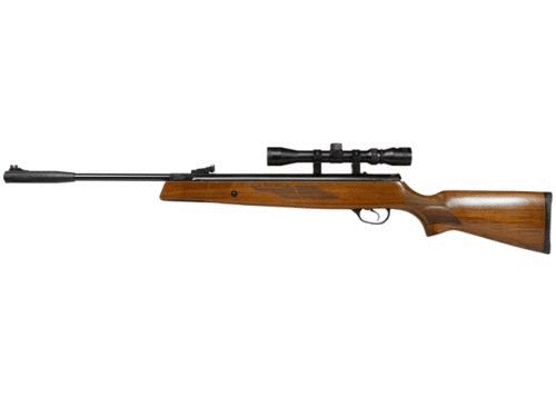 Hatsan Model 95 .22 Caliber Air Rifle Turkish Walnut Stock with 3-9x32 Scope