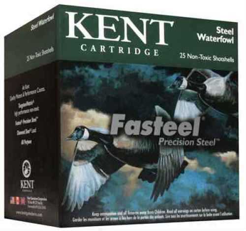 12 Gauge 3" Steel #3  1-1/8 oz 25 Rounds Kent Cartridges Shotgun Ammunition