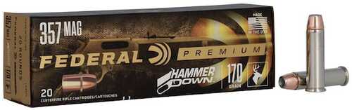 FED 357MAG 170G HAMMER DOWN 20BX