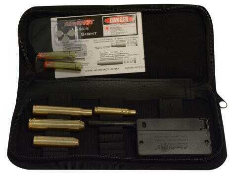 Aimshot MBSKIT2 Modular Rifle Boresighter Kit AR243/AR264/AR3006 Brass