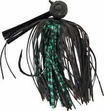 Luck E Strike 3/8 oz Football Jig Brown Green Flake MCFJ38-07