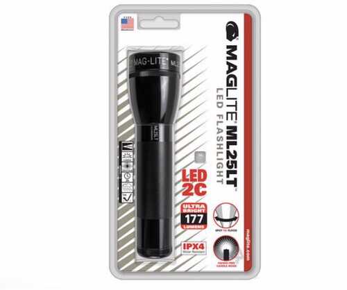 MAGLITE ML25 LED 2C 177L BLACK