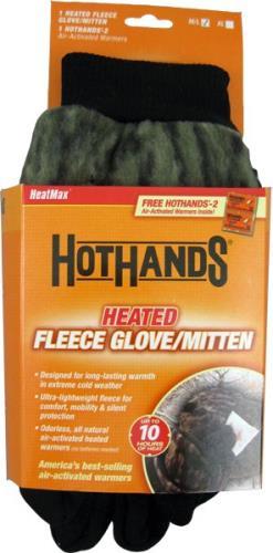 Hothands Heated Glove/mitten Mobu W/free Pair Of Wrmrs L/xl