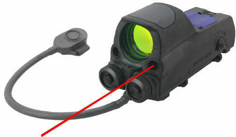 Mepro Reflex Sight/Red Laser Quick Release Top 4.3 MOA