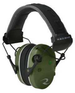 Radians R3400 Quad Mic Electronic Earmuff Military Green/Black Model: R3400EQCS