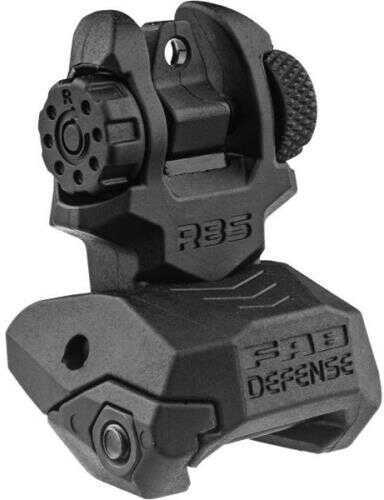 Mako Group Folding Back-Up Sight- Rear (Black)