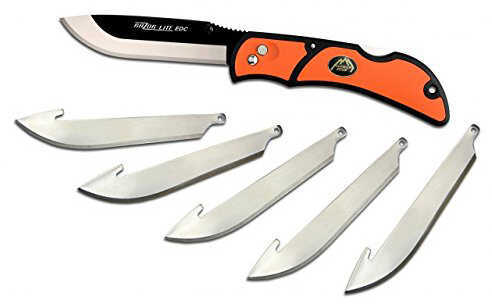 Outdoor Edge 3.5" Razor Lite EDC Orange 6-blade