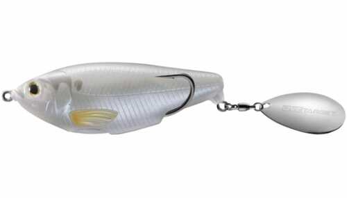 LT COMMOTION SHAD 3.5" PEARL GHOST