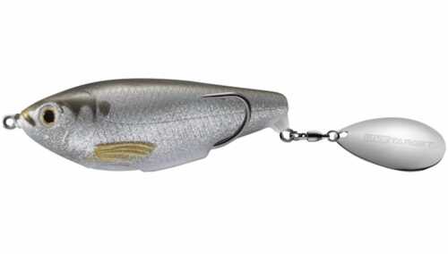 LT COMMOTION SHAD 3.5" SILVER FLAKE