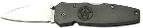 Sarge Lock Back 3 5/8" Gun Metal Gr