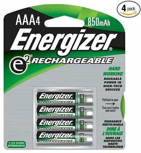 Energizer AAA Rechargeable Batteries Power Plus 700 mAh Pre-