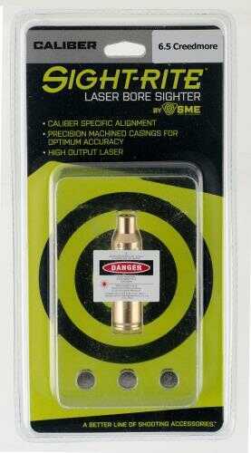 SME XSIBL65CR Sight-Rite Laser Bore Sighting System Boresighter 6.5 Creedmoor Brass