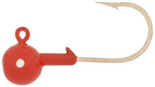 H&H Round JIGHEAD 1/4Oz 10Pk Red
