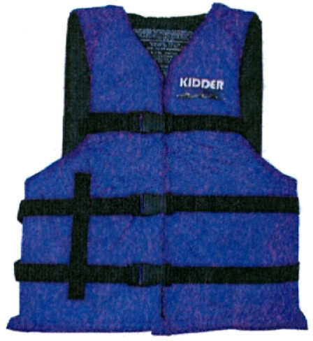Kent Deluxe Life Vest Adult Red/Navy 30-52 Chest Md#: 35700-131