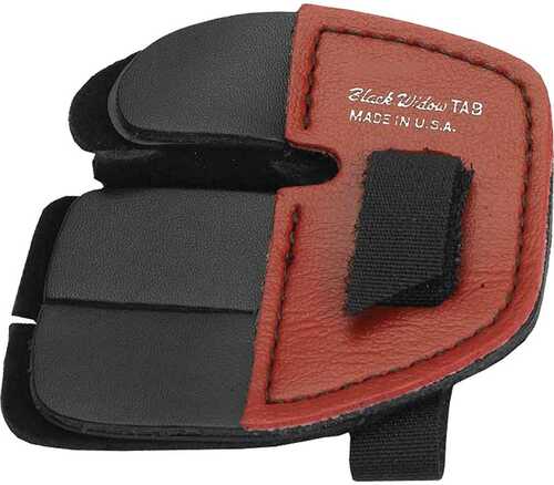 Black Widow Super Leather Shooting Tab Split Finger Medium RH