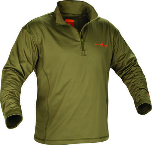 Arctic Shield Midweight Base Layer Top Winter Moss Large Model: 585700-400-040-22