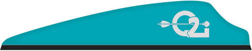 Q2i Fusion X-II Vanes Teal 2.5 in. 100 pk. Model: Q060410