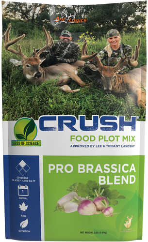 AniLogics CRUSH Pro Brassica Blend Food Plot Seed 2 lbs.