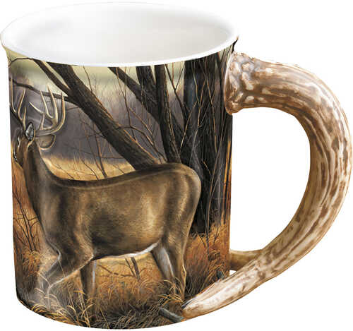 Wild Wings Sculpted Mug Abandoned Farmstead Whitetail Deer Model: 8955791023