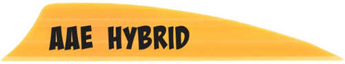 AAE Hybrid 2.0 Shield Cut Vanes Fire Orange 50 pk. Model: HY20FO50