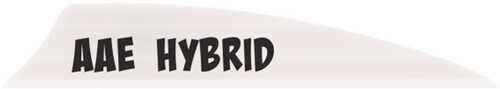 AAE Hybrid 2.0 Shield Cut Vanes White 50 pk. Model: HY20WH50