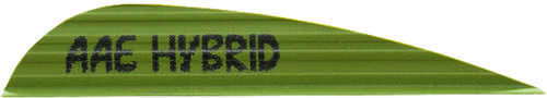 AAE Hybrid 23 Vanes OD Green 50 pk. Model: HY23ODG50