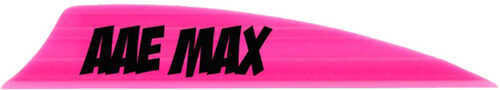 AAE Max 2.0 Shield Cut Vanes Hot Pink 50 pk. Model: PMA20HP50