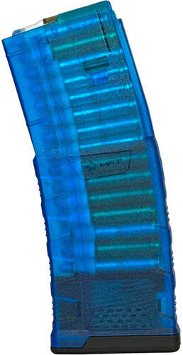 MFT EXD Translucent Blue Mag AR15 5.56x45mm 30 rd. Model: EXDPM556-T-B