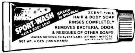 Atsko Sport Wash Hair/Body Soap 4 oz. Model: 1345