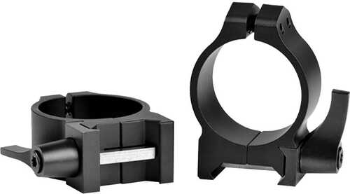 Warne 30MM Low Quick Detach Scope Rings With Matte Black Finish Md: 213LM
