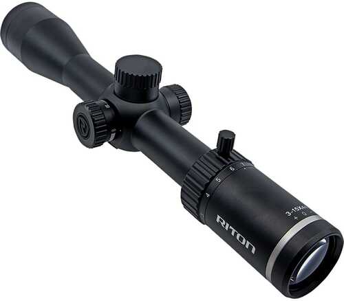 Riton X3 Primal Rifle Scope 3-15x44mm Black PDTR Reticle Model: 3P315AS