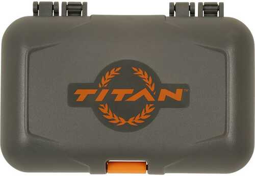 Titan Broadhead Caddy Gray and Orange