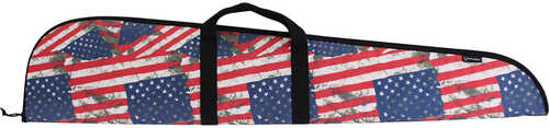 Evolution Outdoor Patriot Series Rifle Case Fits Most Rifles Up to 46" Polyester Multicolor Flag Print 44357-EV