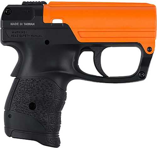 Sabre Aim and Fire Pistol Grip Pepper Gel Black and Orange Model: SDP-G-03