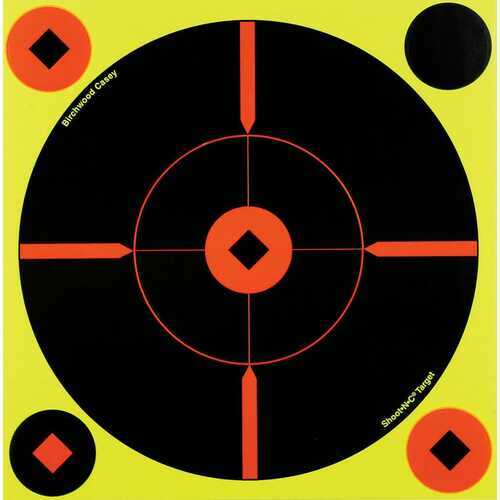 Bc SHOOTNC 8" Rnd X TGT 6/Targets