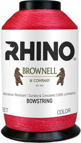 Brownell Rhino Bowstring Material Red 1/8 lb. Model: FA-TDRD-RHI-18