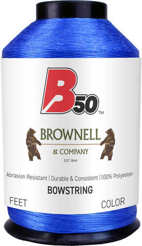Brownell B50 Bowstring Material Blue 1/4 lb.
