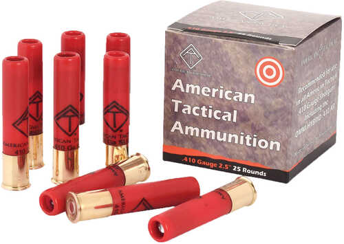 ATI Target Shotgun Ammo 410 ga. Rifled Slug 1/4 Oz. 25 rds Model: ATIAC410R