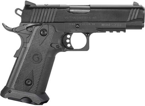 EAA Witness 2311 Officer Pistol 45 ACP 4.25 in. Black Optics Ready 11 rd. Model: 395050