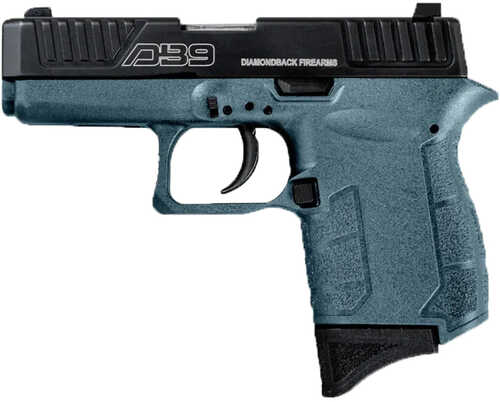 Diamondback DB9 Gen IV Pistol 9mm 3.1 in. Jesse James Blue 6 rd. Model: DB0200P251