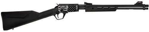 Rossi Gallery Rifle 22 LR 18 in. Black Distressed Flag 15 rd. Model: RP22181SY-EN18