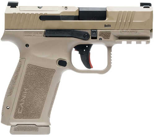 Canik Mete MC9 L Pistol  9mm 3.18 in . FDE 17 Rd.  Model: HG7882D-N