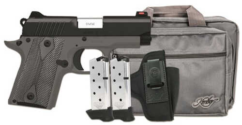 Kimber Micro 9 RTC Bundle 9mm 3.15 Shadow Ghost w/Holster and 2 Tac-Mags 7rd Model: 3300252