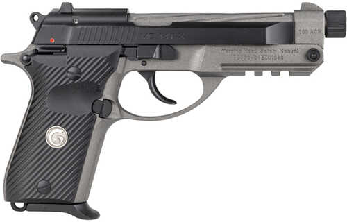 EAA Girsan MC14 T X Pistol 380 ACP 5 in Tip Up Tungsten/Black Threaded 13 rd Model: 390890