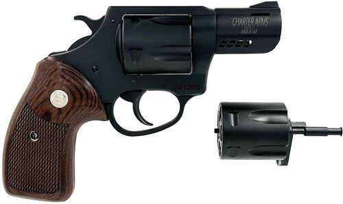 Charter Arms Double Dog Revolver 357 MAG / 9mm 2.2 in Black / Walnut 5 rd. Model: 13920
